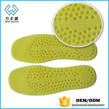 plastic mesh reusable washable gel foot insoles